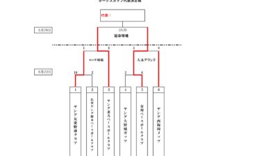 ホークスカップ代表決定戦　決勝！